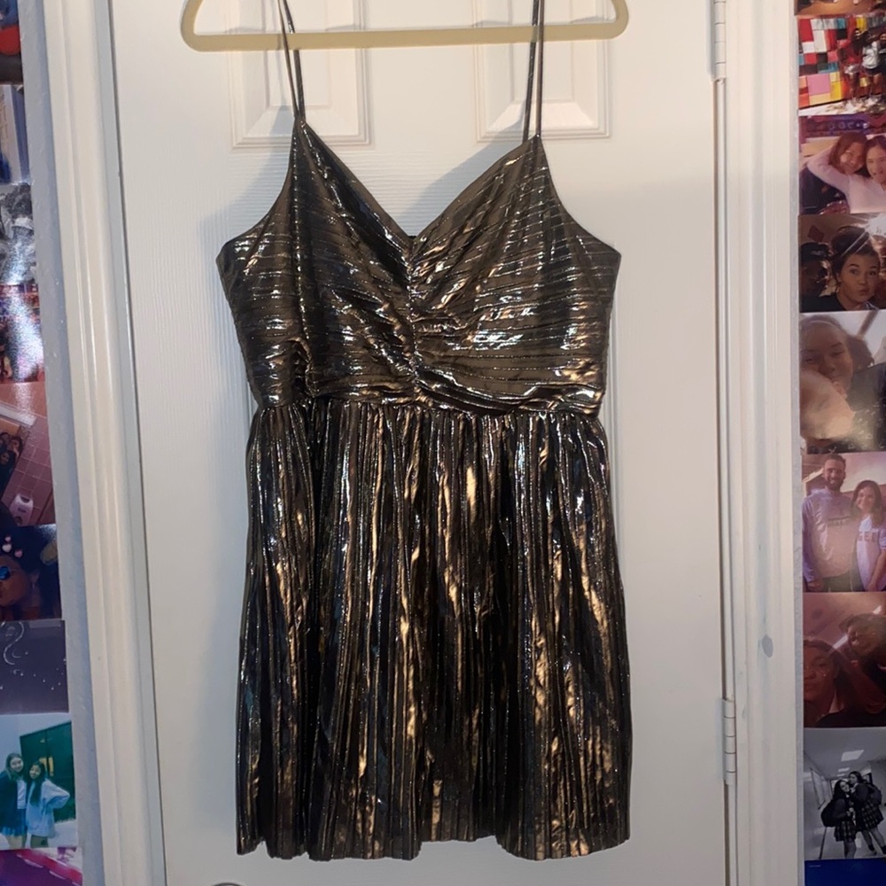 Christmas / NYE mini gold dress